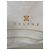 Céline Serviette de bain Celine en coton blanc - vue 4