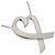 Tiffany & Co. Paloma Picasso Loving Heart Silver Argento