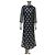 Louis Vuitton Marc Jacobs Kleid mit schwarzem Grafikprint Sz.36 gebraucht