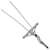 Pendente Croce Tiffany & Co. Silver Argento