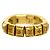 Louis Vuitton Bague Nanogram Tennis Ring D'oro