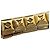 Louis Vuitton Bague Nanogram Tennis Ring D'oro - vista 7