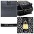Borsa Loewe Amazona 19 Nero Blu navy - vista 9