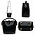 Borsa a tracolla mini bucket Yves Saint Laurent Paris Nero - vista 2