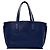 Borsa Tote Loewe T-Shopper Anagram Blu