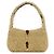 Borsa Mini Hobo Yves Saint Laurent Marrone Beige