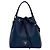 Borsa a tracolla Prada in pelle Saffiano Azzurro Blue