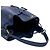 Borsa a tracolla Prada in pelle Saffiano Azzurro Blue - vista 8
