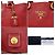 Borsa Tote Prada Vitello Daino Fuoco Red Rosso - vista 5