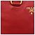 Borsa Tote Prada Vitello Daino Fuoco Red Rosso - vista 6