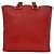 Borsa Tote Prada Vitello Daino Fuoco Red Rosso - vista 9