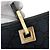 Borsa Tote Gucci Nera in Tela GG e Pelle Nero - vista 5