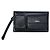 Borsa a pochette tri-fold Versace nera Nero