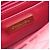 Bolsa de aba Chanel Hollywood Boulevard em couro metálico acolchoado Mini Rosa - vista 4