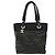 Bolsa Chanel Biarritz Tote em lona revestida acolchoada Small Preto