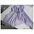inconnue Lavendelfarbenes Seidenkleid mit Rüschen - Ansicht 10
