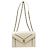 Chanel Reserved Flap Bag aus Lammleder Chevron Weiß