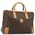 Céline Celine boston Macadam Canvas Marrone - vista 3