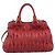 Bolso de mano Miu Miu Matelassé en piel nappa con asa superior Roja - vista 2