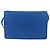 Bottega Veneta Double Compartment Flap Intrecciato Nappa Medium Blu - vista 2