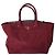 Borsa Prada in camoscio bordeaux Bordò