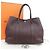 Hermès Borsa Tote Hermes Garden PM Bordò