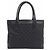 Borsa a mano/Tote Bag Gucci in tela GG nera Nero