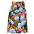 Falda con estampado floral Dolce & Gabbana Rosa Blanco Azul Verde Púrpura Amarillo