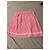 Chanel Rock Pink Tweed Minifalda con rayas blancas Rosa - vista 3