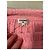 Chanel Rock Pink Tweed Minifalda con rayas blancas Rosa - vista 4