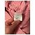 Chanel Rock Pink Tweed Minifalda con rayas blancas Rosa - vista 7