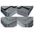 Borsa a tracolla con catena CHANEL Classic Double Flap 10" in pelle d'agnello nera Nero - vista 6