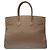 Hermès Borsa HERMES Birkin 35 in Pelle Étoupe - 103873 Taupe - vista 4