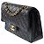 Borsa CHANEL Timeless/Classique in Pelle Nera - 103862 Nero - vista 4