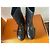 Botas Louis Vuitton de cuero negro - vista 10