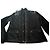Ralph Lauren Black wool and cashmere quilted jacket with leather inserts