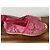 Valentino Garavani espadrillas in pizzo rosa - vista 7