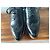Prada Scarpe Richelieu con plateau in pelle nera e stampa leopardata Nero Stampa leopardo - vista 10