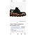 Prada Scarpe Richelieu con plateau in pelle nera e stampa leopardata Nero Stampa leopardo - vista 9