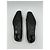 Prada Kitten Heels aus schwarzem Leder mit Schnalle - Ansicht 10