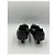 Prada Kitten Heels aus schwarzem Leder mit Schnalle - Ansicht 5