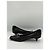 Prada Kitten Heels aus schwarzem Leder mit Schnalle - Ansicht 7