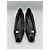 Prada Kitten Heels aus schwarzem Leder mit Schnalle - Ansicht 8