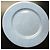 8 Plates 17 cm porcelain Calvin Klein Home - Blue Stencil Model - New White - view 2