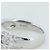 Autre Marque Pt900 Ring mit Aquamarin und Diamant Blau - Ansicht 4
