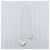 Autre Marque Collana Rose Vif K18WG Diamanti Argento - vista 5