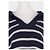 Autre Marque Braided Wollpullover marineblau - Ansicht 2