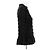 Alaïa Top de lana negro con flecos - vista 3