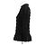 Alaïa Top de lana negro con flecos - vista 4