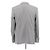 Autre Marque Blazer grigio a righe - vista 2